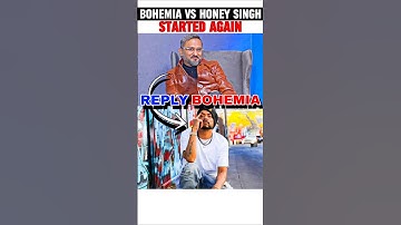 HONEY SINGH REPLY TO BOHEMIA 📈🔥 #honeysingh #yoyohoneysingh #aystaryt