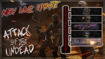 NEW WW2 ZOMBIES UPDATE AND WEAPONS (Attack Of The Undead Event) (COD WW2 Zombies)