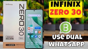 Use dual whatsapp Infinix Zero 30 || How to use multiple apps || Dual apps settings