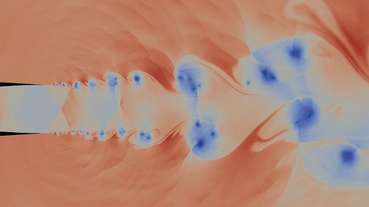 LES Simulation of an Off-Design Supersonic Turbulent Jet