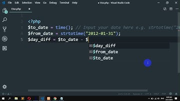 How to Get Number of Days Between Two Dates in PHP