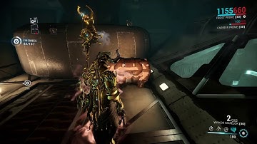 Warframe - Finding a rare container, Datum, and Sculpture in 1 room