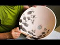 Making a Wash Bowl | Painting Herbs