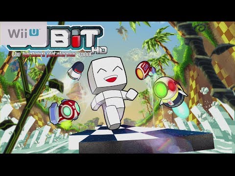 Cubit The Hardcore Platformer Robot HD (Wii U) First 14 minutes - First Look - Gameplay ITA