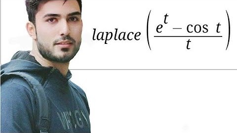 Find Laplace of e^t - cost/t in few easy steps #GATE #JEEMAINS #CSIRNET