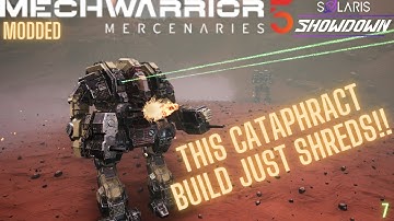 This Cataphract Build Just Shreds!! - Mechwarrior 5: Mercenaries Solaris Showdown DLC
