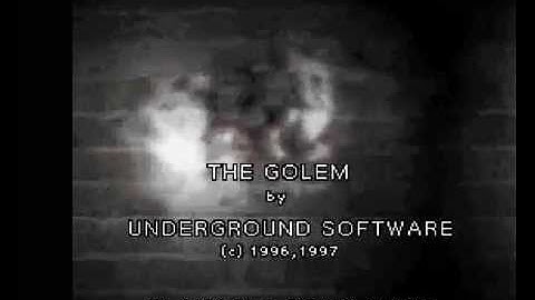 AMIGA AGA The Golem UNRELEASED GAME demo 1997 Undergroundh FTH