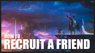 RAF Leveling Tutorial (WoD 7.0.3) World of Warcraft: How To "Recruit-a-Friend" and level from 1-90 screenshot 5