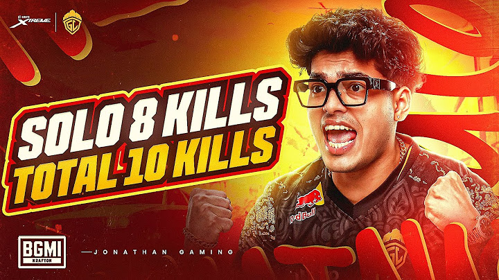 SOLO 8 KILLS DOMINATION | JONATHAN IS BACK | BGMI