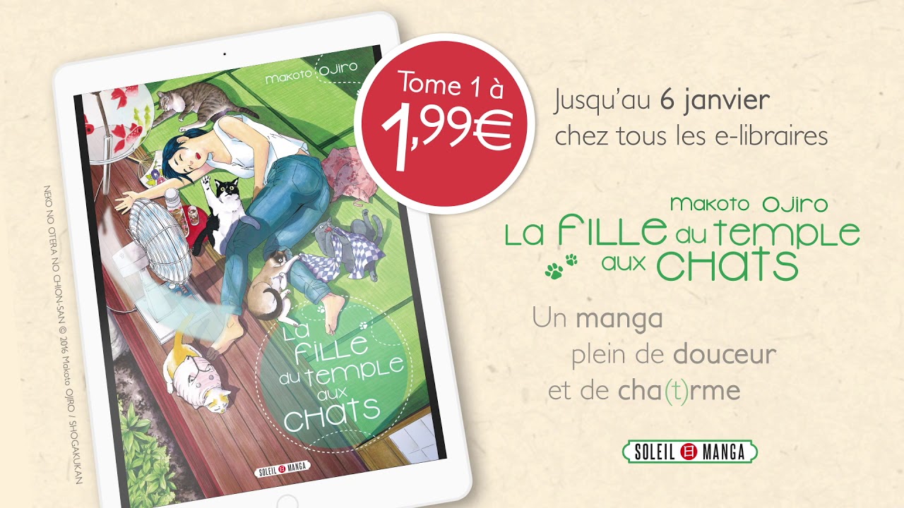La Fille Du Temple Aux Chats Chez Soleil Manga