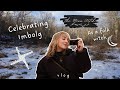 Celebrating Imbolg as a Folk Witch ☆ | Cozy Vlog, Group Spellwork, Kitchen Witchery &amp; More!