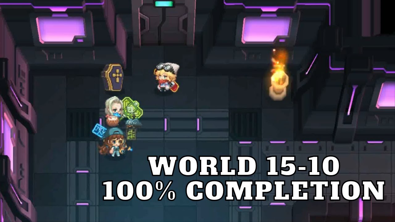 Guardian Tales World 1510 (Normal) 100 Completion Ship Passage 4