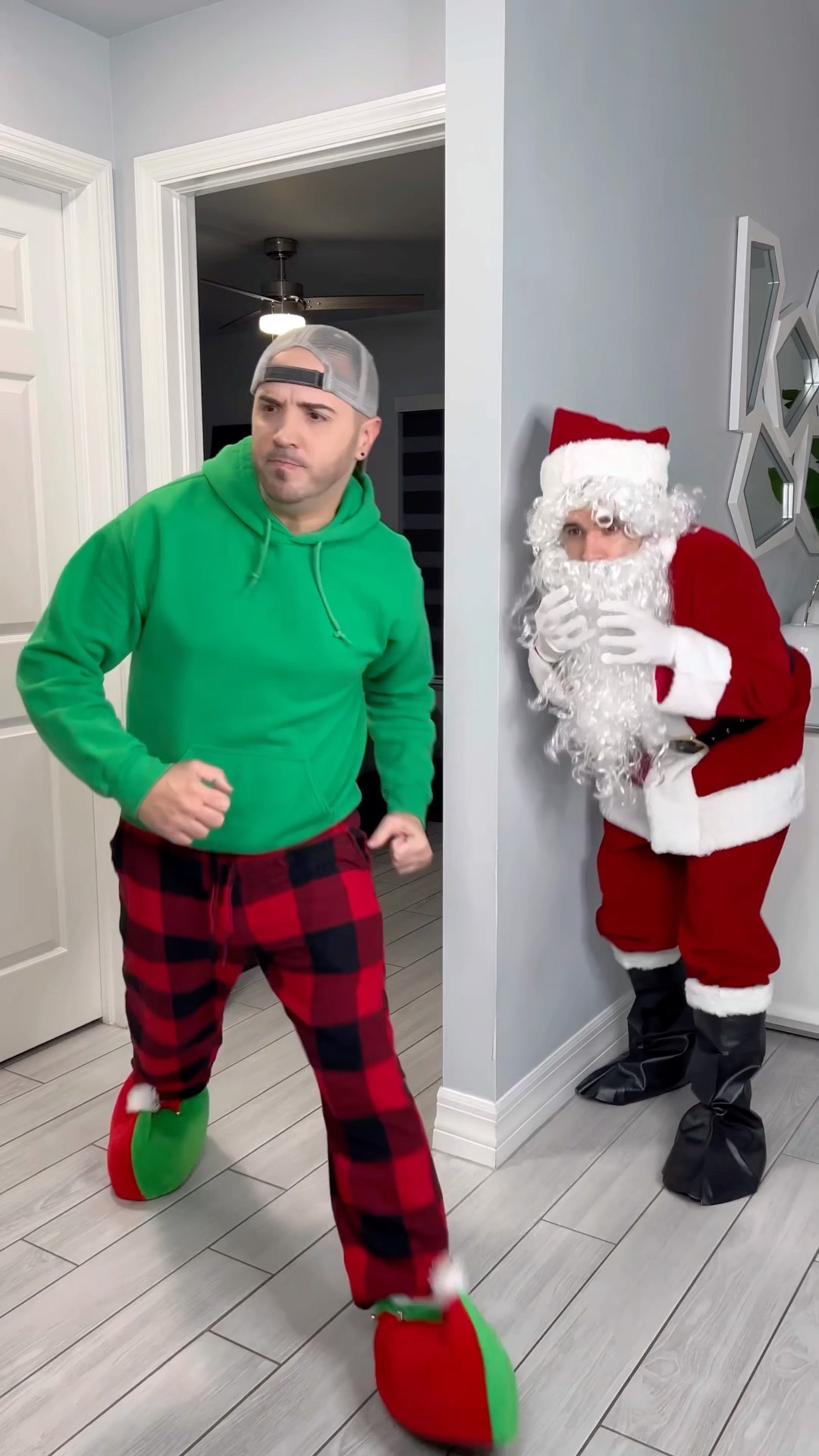 Santa poops his lunch ?? #shorts