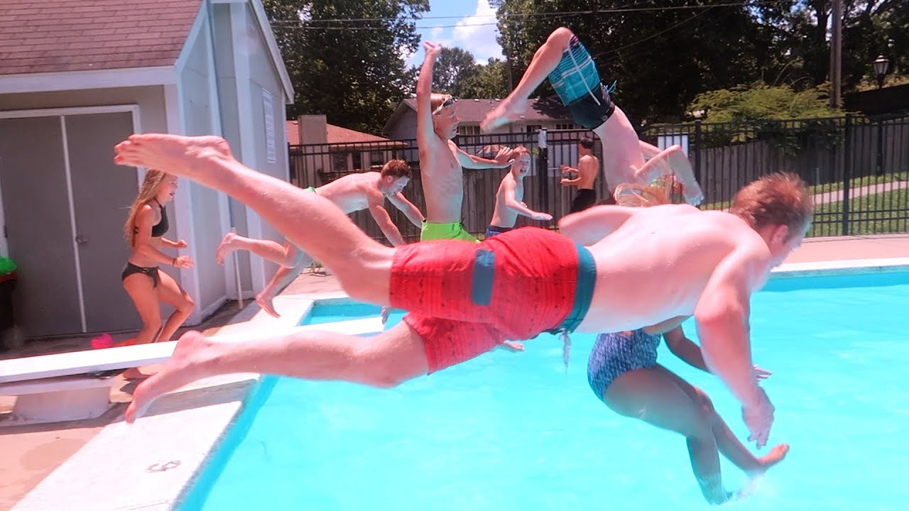 FAMILY DIVING COMPETITION YouTube