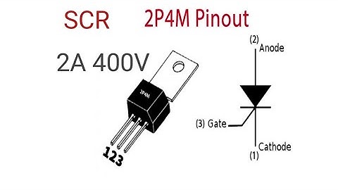 2P4M SCR or Thyristor 2A 400V