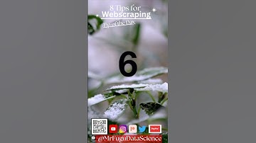8 Tips For Webscraping | Re-upload #shorts