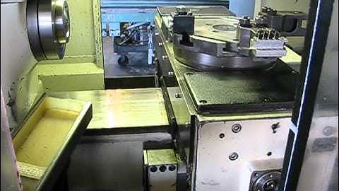 NICE!! HARDINGE CHNC I CNC CHUCKER & BAR LATHE w/ BAR FEEDER