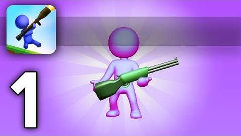 Bazooka boy 3D Gameplay Walkthrough part 1 | Level 1-20 | Android & Ios