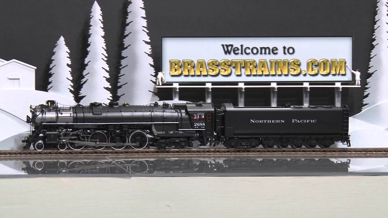 HO Brass Model Train - PSC 17826.1 NP Northern Pacific 4-8-4 A-5