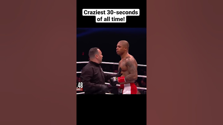 The craziest 30-seconds of all time!