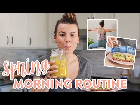My Healthy Spring Morning Routine + Breakfast Recipe