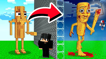 I Cheated With Tung Tung Sahur Brainrot Build Battle in Minecraft Ft. @junkeyy