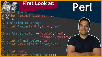 Perl (and sneak peek at Raku)- First Impression [Programming Languages Episode 15]