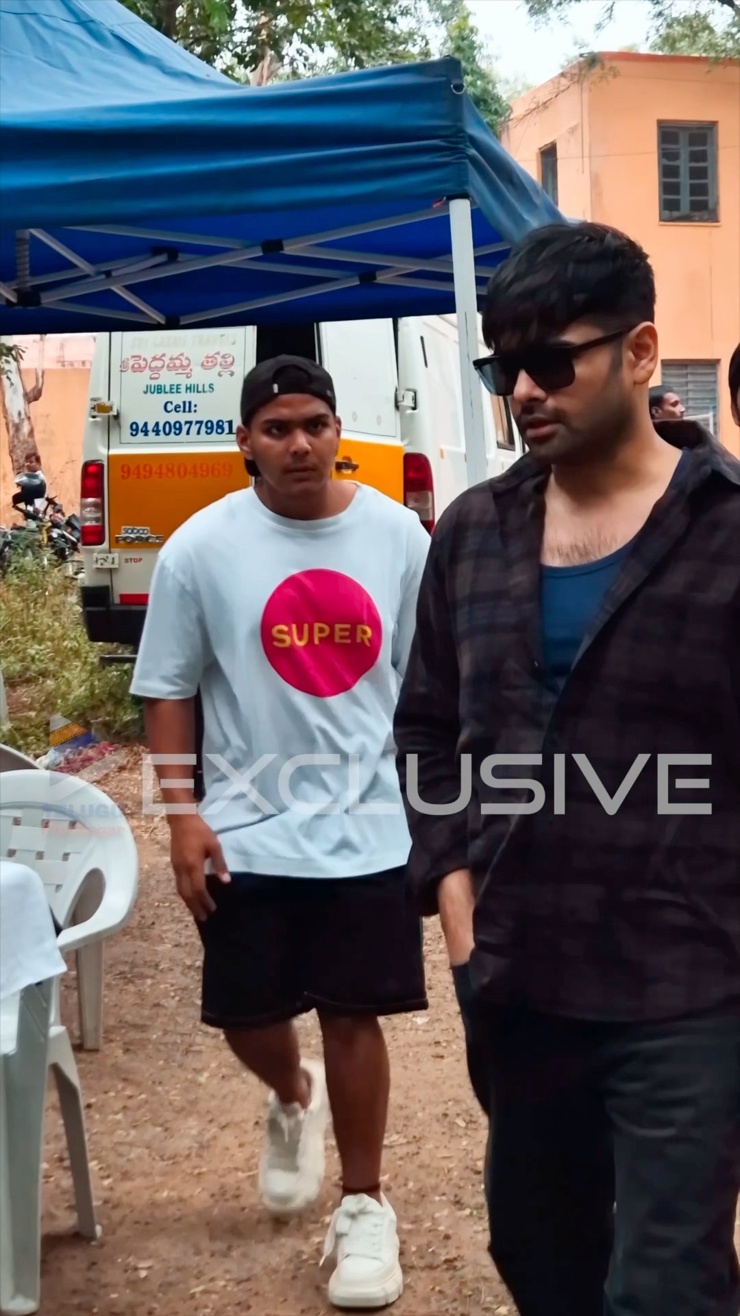 #RAPO22 సెట్స్ లో కొత్త లుక్ తో ఉస్తాద్ రామ్ పోతినేని ? | #RamPothineni | #RAPO | #Shorts | TFN