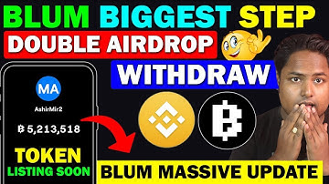 BLUM AIRDROP LISTING || BLUM PRICE 0.6$ 😱|| BLUM AIRDROP WITHDRAWAL | BLUM AIRDROP PRICE AND LISTING