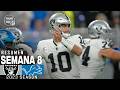 Las Vegas Raiders vs. Detroit Lions | Semana 8 NFL 2023 | NFL Highlights Resumen en español