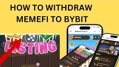HOW TO WITHDRAW YOUR MEMEFI TO BYBIT, BINANCE, BITGET AND Okx