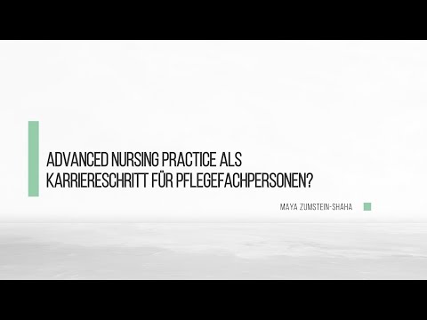 Pflegekongress20 - Advanced Nursing Practice als Karriereschritt für Pflegefachpersonen?