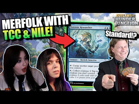 Standard Merfolk Combo with @TolarianCommunityCollege and Nile!🧜‍♀️ MTG Arena Gameplay