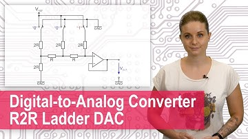 Digital-to-Analog Converter - R2R DAC, Ladder Architecture, Explanation, Superposition, Glitch