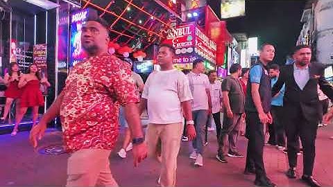 Walking Street Pattaya 2025 🌙 | Full 4K Nightlife Tour After Midnight – Real Thailand Vibes