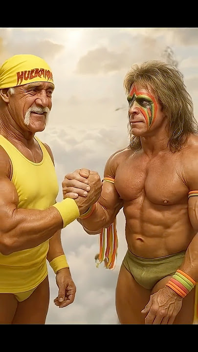 Enjoy Heaven, Hulkster 😢 #hulkhogan #wwe #wwf