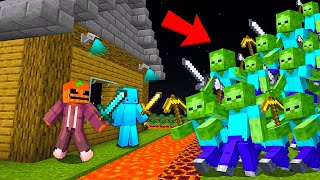1000 Zombies vs. La Casa Mas Segura de Minecraft!