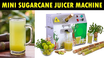 Sugarcane juice making Machine | Mini Sugarcane Juicer Machine