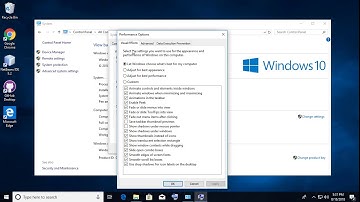 How to Disable the Window Maximize and Minimize Animations on Windows 10/8/7