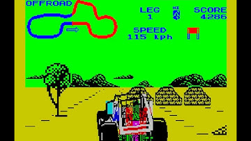 Buggy Boy ZX Spectrum 128K