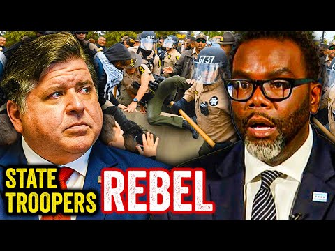 Pritzker and Johnson PANIC as Illinois State Troopers REBEL!!!