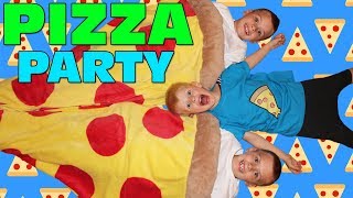 pizza overload kids homemade pizza challenge family game night