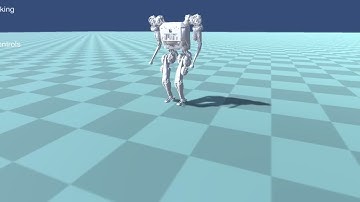 MIT Humanoid - Convex MPC 双足机器人步态测试