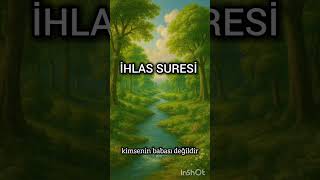 İhlas Suresi Türkçe Anlamı. Kuranı Kerim.#kuran #ihlas