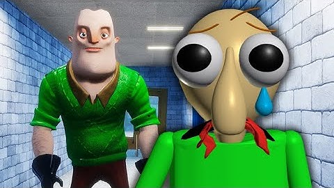 Baldi?? | Hello Neighbor MOD