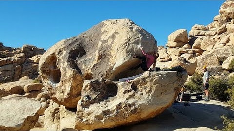 Pitch Two** ✌️ (V4) Send - Joshua Tree