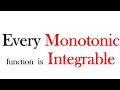 To Prove: Every Monotonic Function on [a, b]  is Integrable {Riemann integration }@ksbmaths7685