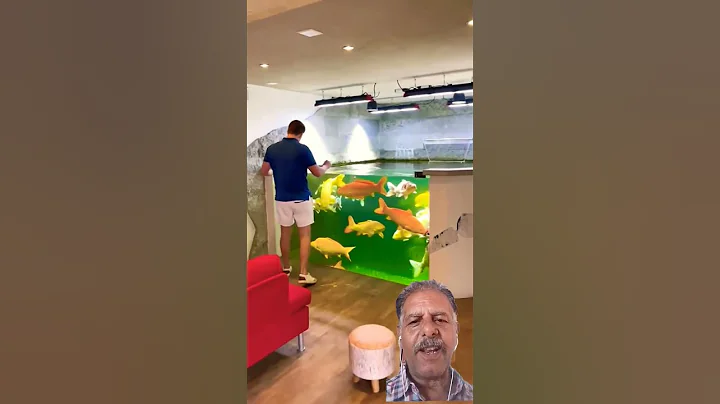 Amazing Indoor Koi Pond!