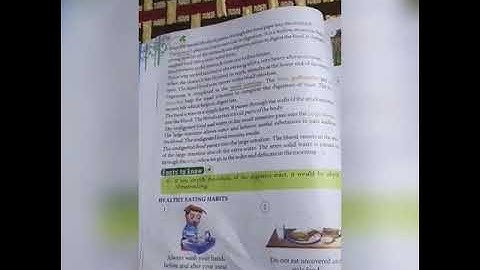 Class-4th,  science  chapter-5 FOOD AND DIGESTION Part 2