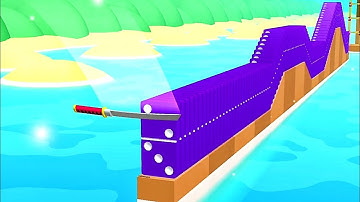 Flying Cut Game! Satisfying and Relaxing ASMR Slicing Video